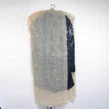 아이보리 투명창 부직포 옷커버(40g)의류커버.슈트커버